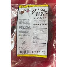 Hot Dill Pickle Beef Jerky 2oz